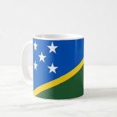 Mug Drapeau des Îles Salomon (Devant gauche)