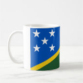Mug Drapeau des Îles Salomon (Gauche)