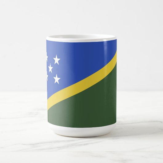 Mug Drapeau des Îles Salomon (Centre)