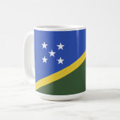 Mug Drapeau des Îles Salomon (Devant gauche)