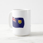 Mug Drapeau des Îles Turques-et-Caïques (Devant gauche)