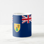 Mug Drapeau des îles Turques et Caïques Céramique Café (Centre)