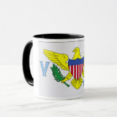 Mug Drapeau des îles Vierges (Devant gauche)