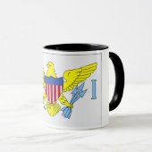 Mug Drapeau des îles Vierges (Devant droit)