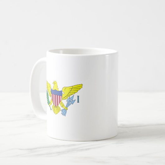 Mug Drapeau des îles Vierges (Devant gauche)