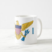 Mug Drapeau des îles Vierges américaines (Devant droit)