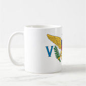 Mug Drapeau des îles Vierges américaines (Gauche)