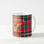 Mug Drapeau des îles Vierges américaines St. Croix Mad (Devant droit)