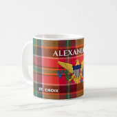 Mug Drapeau des îles Vierges américaines St. Croix Mad (Devant gauche)