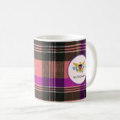 Mug Drapeau des îles Vierges américaines St Thomas Mad (Devant droit)