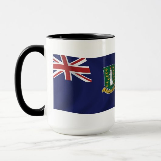 Mug Drapeau des Îles Vierges britanniques (Gauche)