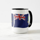 Mug Drapeau des Îles Vierges britanniques (Devant droit)