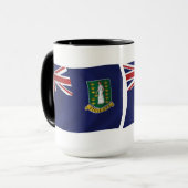 Mug Drapeau des Îles Vierges britanniques (Devant gauche)