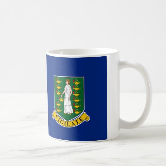 Mug Drapeau des îles Vierges britanniques (Droite)