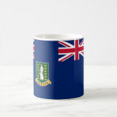 Mug Drapeau des îles Vierges britanniques Céramique Ca (Centre)