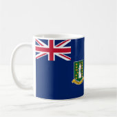 Mug Drapeau des îles Vierges britanniques Céramique Ca (Gauche)