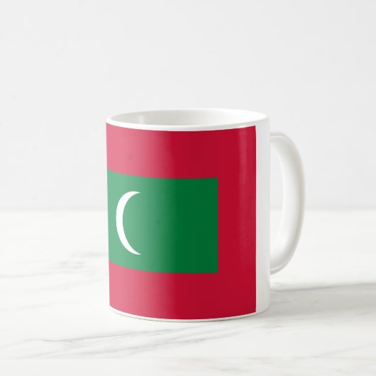 Mug Drapeau des Maldives (Devant droit)