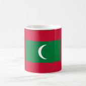 Mug Drapeau des Maldives (Centre)
