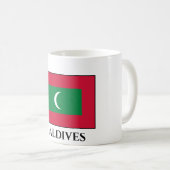 Mug Drapeau des Maldives (Devant droit)