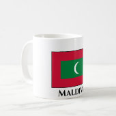 Mug Drapeau des Maldives (Devant gauche)