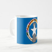 Mug Drapeau des Mariannes du Nord (Devant gauche)