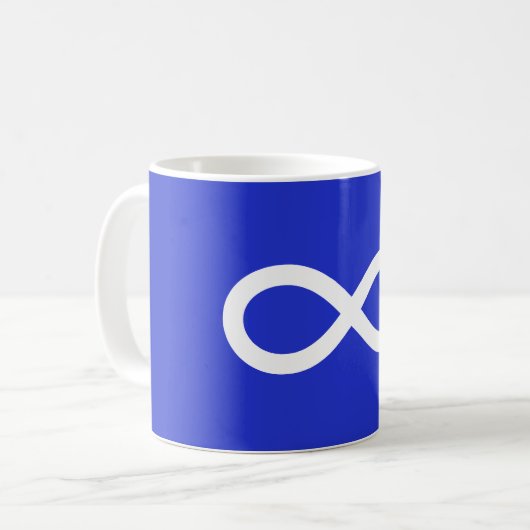 Mug Drapeau des Métis (Devant gauche)