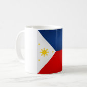 Mug Drapeau des Philippines Cool (Devant gauche)