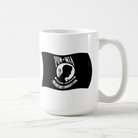 Mug Drapeau des POW & MIA (Droite)