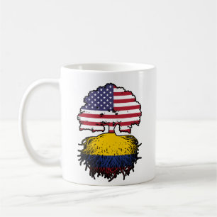 Mug Drapeau des racines d'arbre Colombie-Britannique