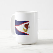 Mug Drapeau des Samoa américaines (Devant gauche)