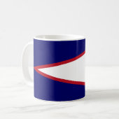 Mug Drapeau des Samoa américaines (Devant gauche)