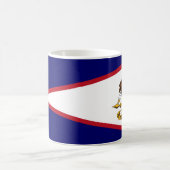Mug Drapeau des Samoa américaines (Centre)