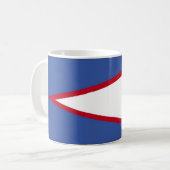 Mug Drapeau des Samoa américaines (Devant gauche)