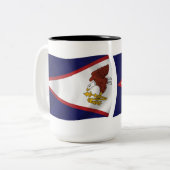 Mug Drapeau des Samoa américaines (Devant gauche)