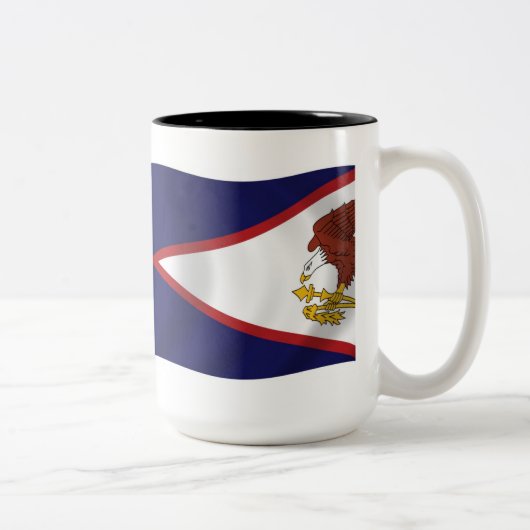 Mug Drapeau des Samoa américaines (Droit)