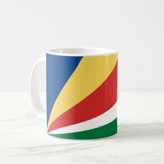 Mug Drapeau des Seychelles (Devant gauche)