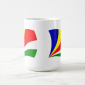 Mug Drapeau des Seychelles (Centre)