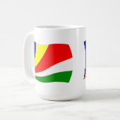 Mug Drapeau des Seychelles (Devant gauche)
