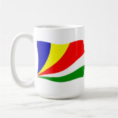 Mug Drapeau des Seychelles (Gauche)