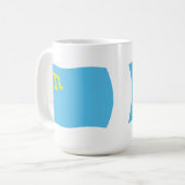 Mug Drapeau des Tatars de Crimée (Devant gauche)