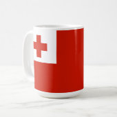Mug Drapeau des Tonga (Devant gauche)