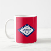 Mug Drapeau d'État Arkansas (Gauche)