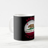 MUG DRAPEAU D'ÉTAT DE CALIFORNIE EUREKA (Devant gauche)