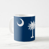 Mug Drapeau d'État de Caroline du Sud (Devant gauche)