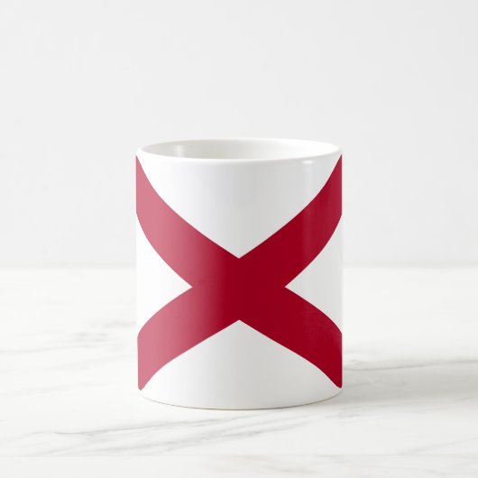 Mug Drapeau d'État de l'Alabama (Centre)