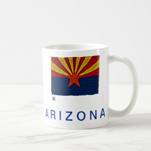 MUG DRAPEAU D'ÉTAT DE L'ARIZONA (Droite)