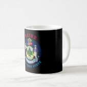 MUG DRAPEAU D'ÉTAT DE PINE MAINE (Devant droit)