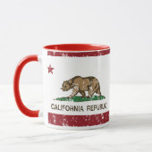 Mug Drapeau d'état de République de la Californie (Gauche)