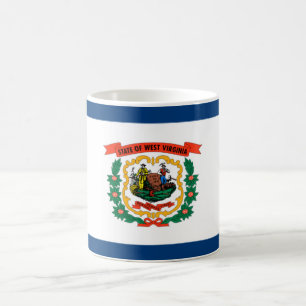 Mug Drapeau d'État de Virginie-Occidentale