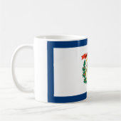 Mug Drapeau d'État de Virginie-Occidentale (Gauche)